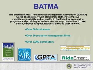 I85 / 400 Connector RampsWorking Together for  aMore Livable Community