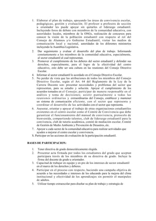 2011 guia para implementar los consejos de estudiantes