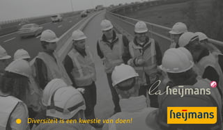 Diversiteit is een kwestie van doen!
 