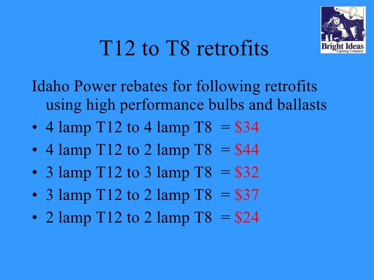 2011 Idaho Power Lighting Rebates