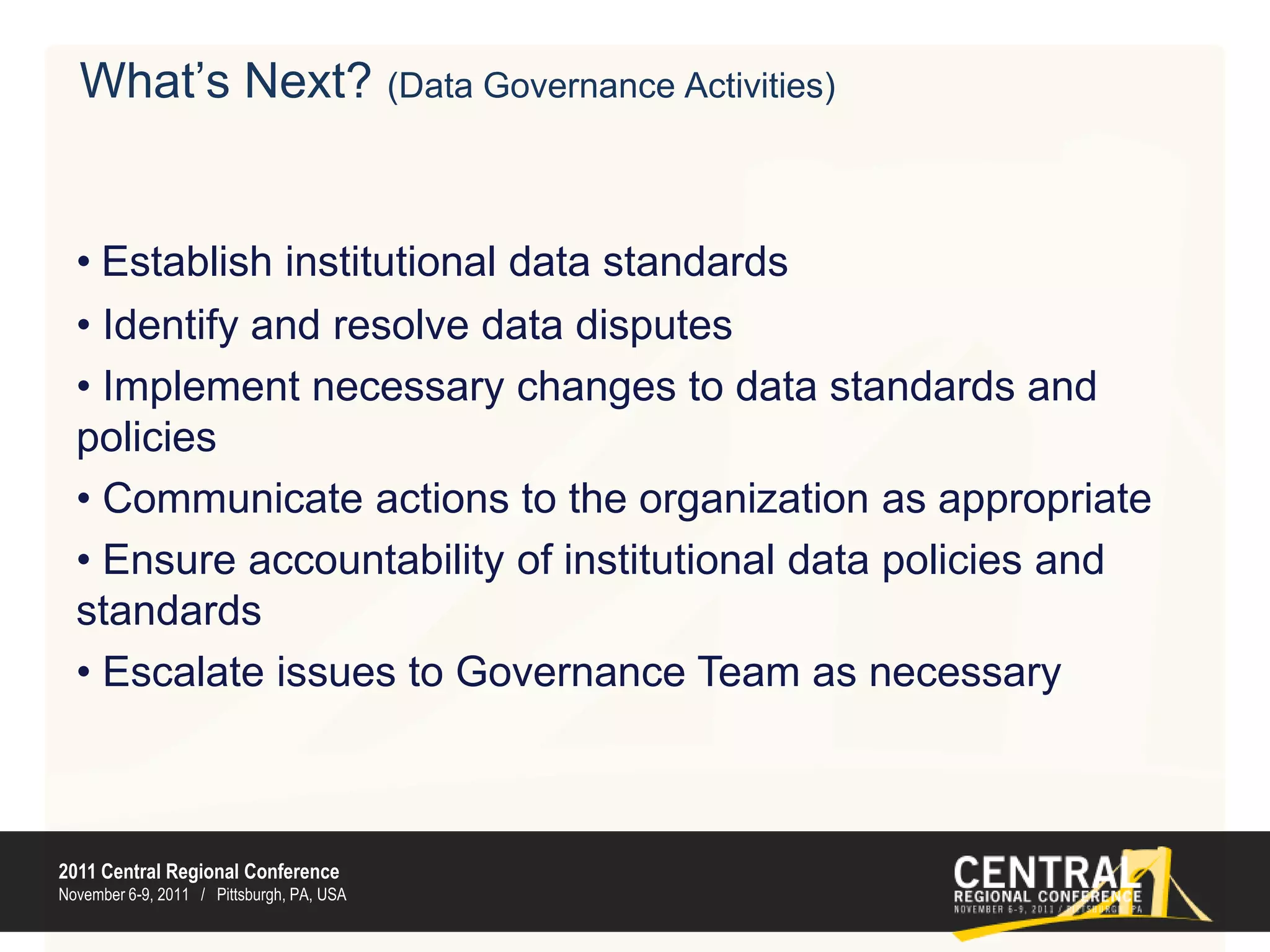 Potential New IA Complexity (continued)Mobile computingSecurity (physical and virtual)Data ownershipService interruption and recoveryData archivingAvailability