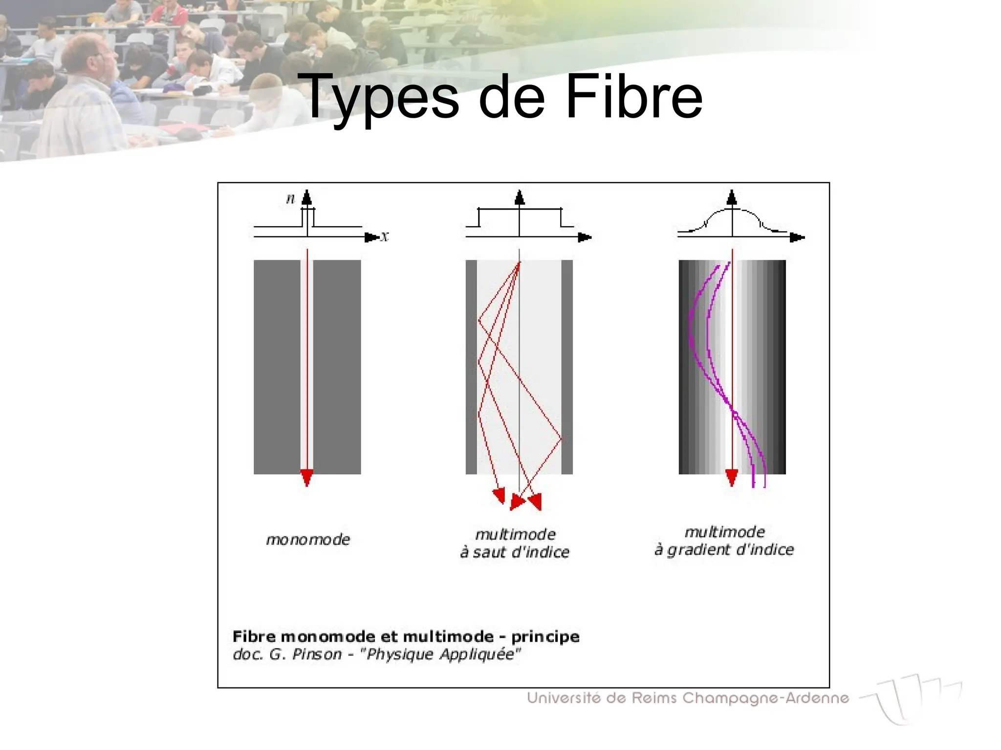 Types de Fibre
 