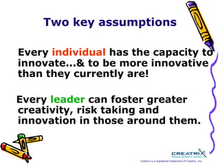 starts with you!innovation 