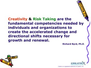 Examples of innovation in your organization or industry?