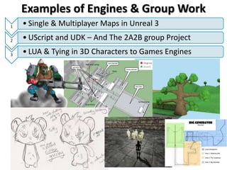 Examples of Engines & Group Work<br />