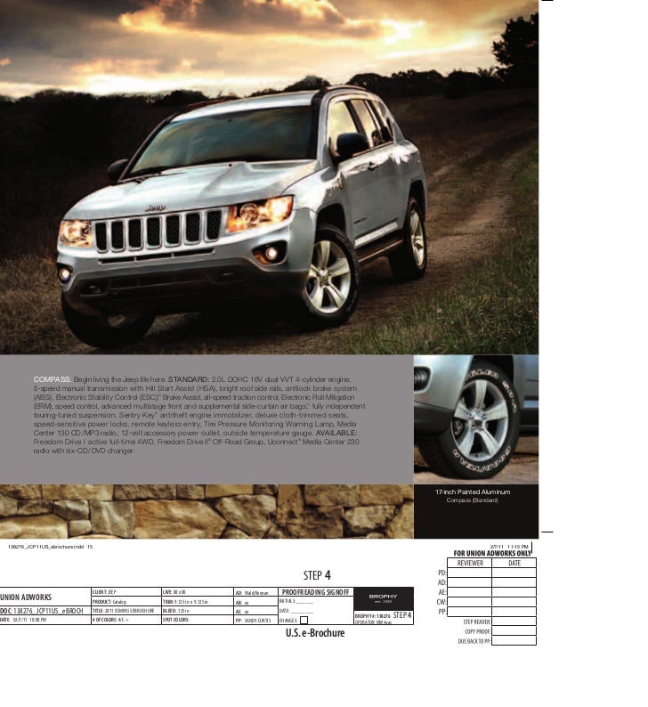 2011 Jeep Compass E Brochure