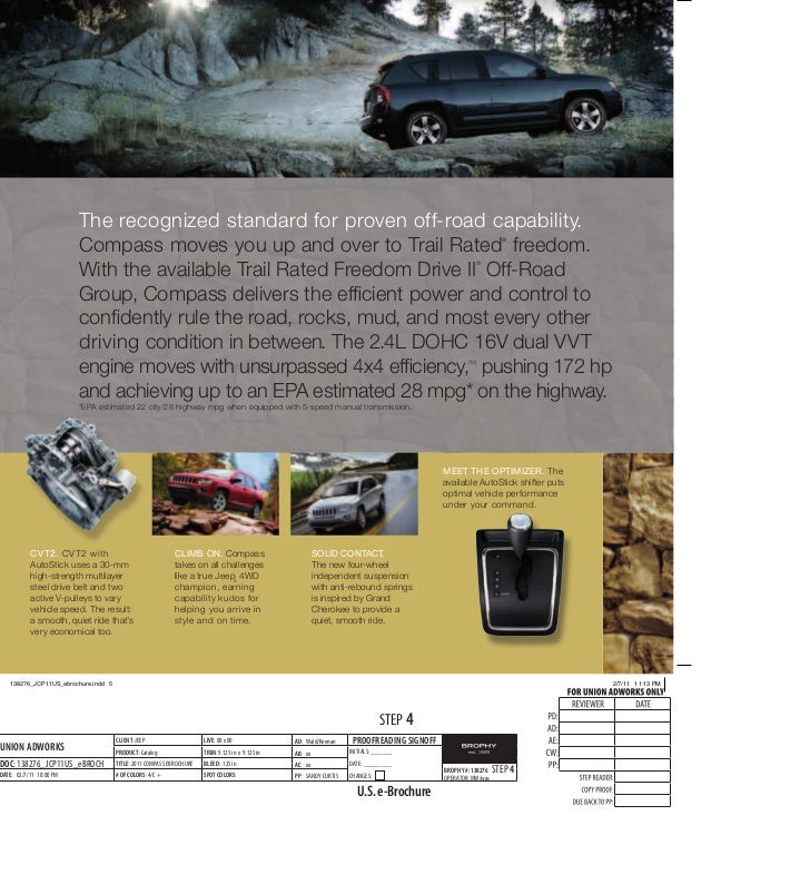 2011 Jeep Compass E Brochure