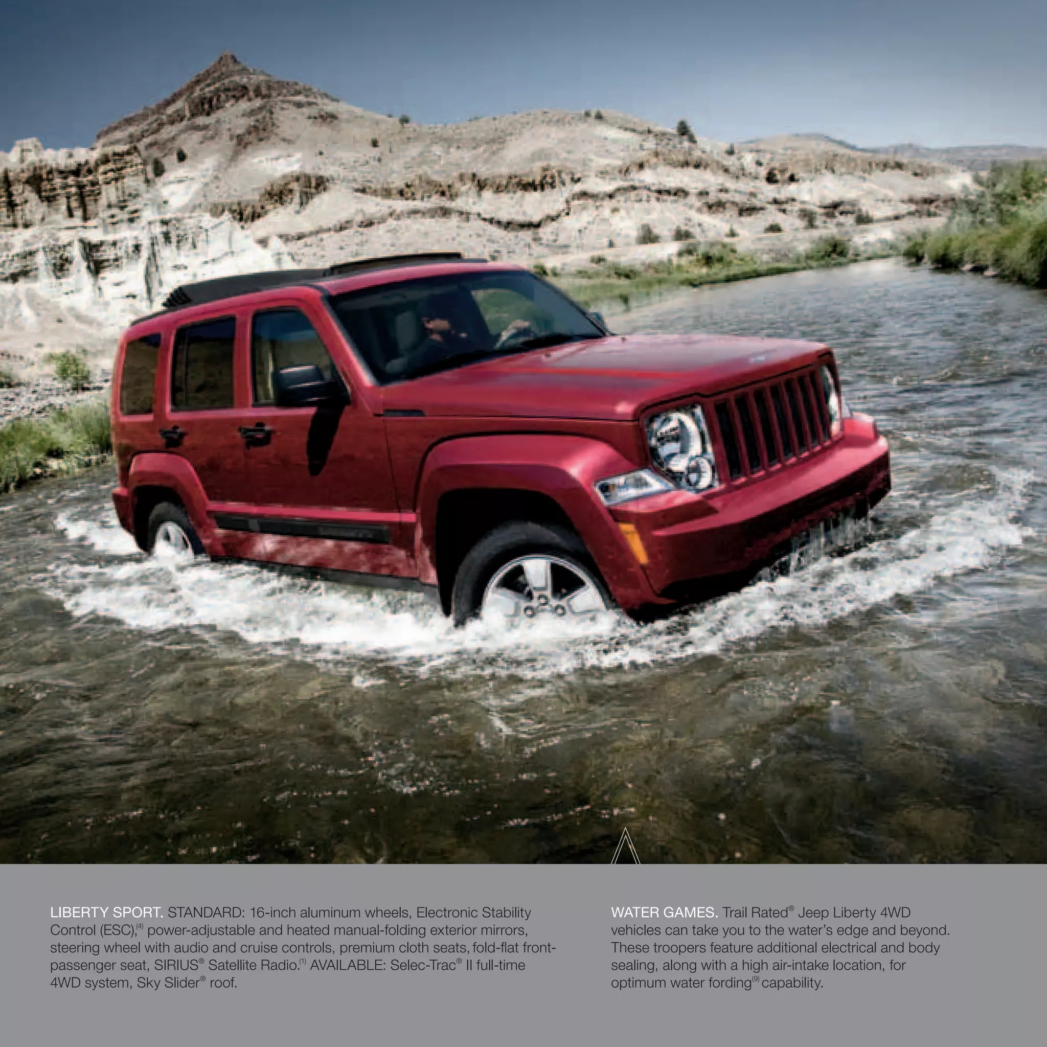2011 jeep liberty e brochure
