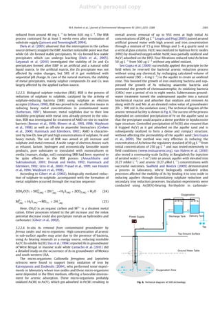 Remediation technologies for heavy metal contaminated groundwater | PDF