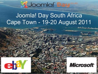 Joomla! Day South Africa Cape Town - 19-20 August 2011 