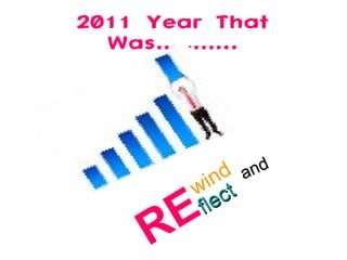 2011 Year That Was……….. and RE wind flect 