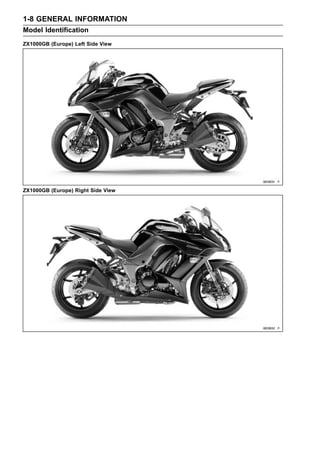 2011 kawasaki ninja 1000 zx1000 hb service repair manual | PDF