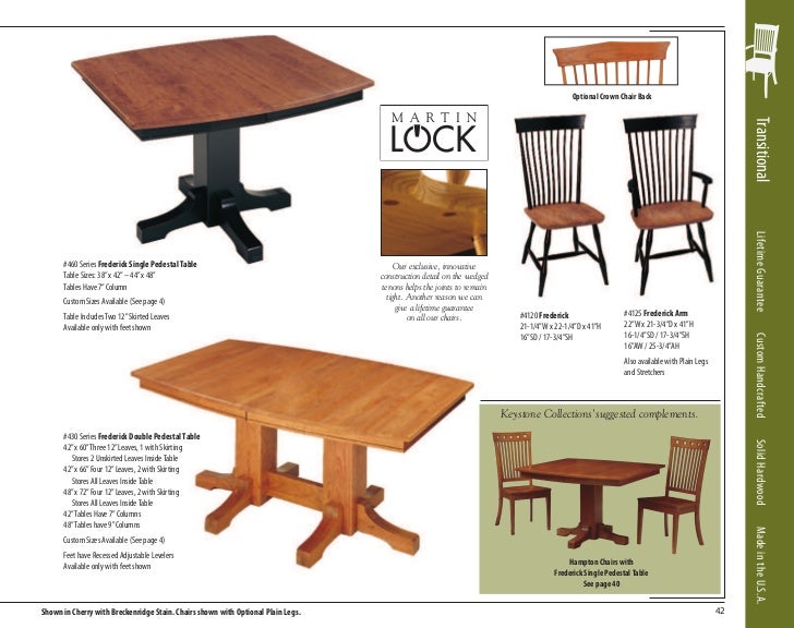 Keystone Collection Furniture Catalog
