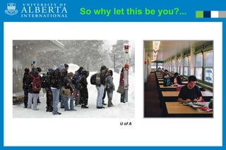 So why let this be you?... U of A 