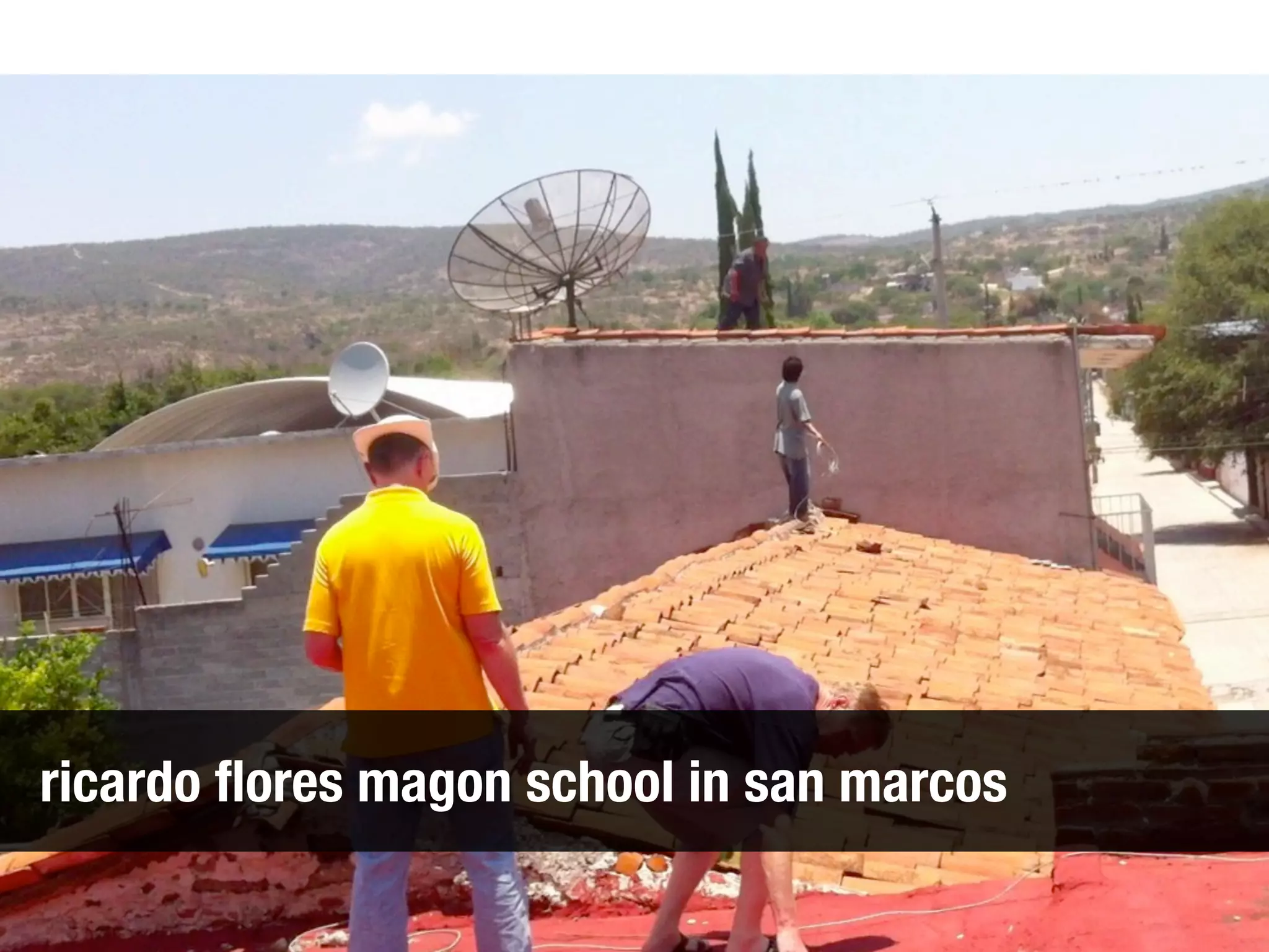 ricardo ﬂores magon school in san marcos
 