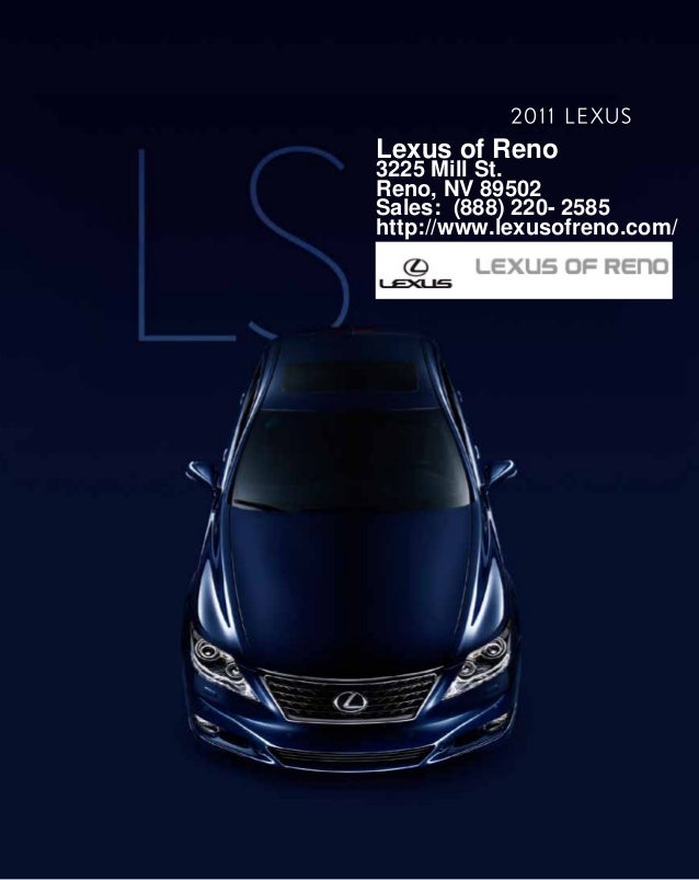 2011 Lexus LS Hybrid Reno NV Lexus of Reno