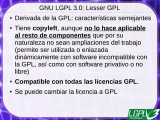 Licencias de Software Libre (2011) | PDF