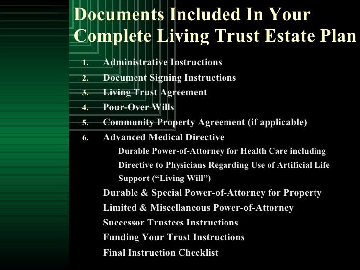 Protect Your Assets Through A Living Trust