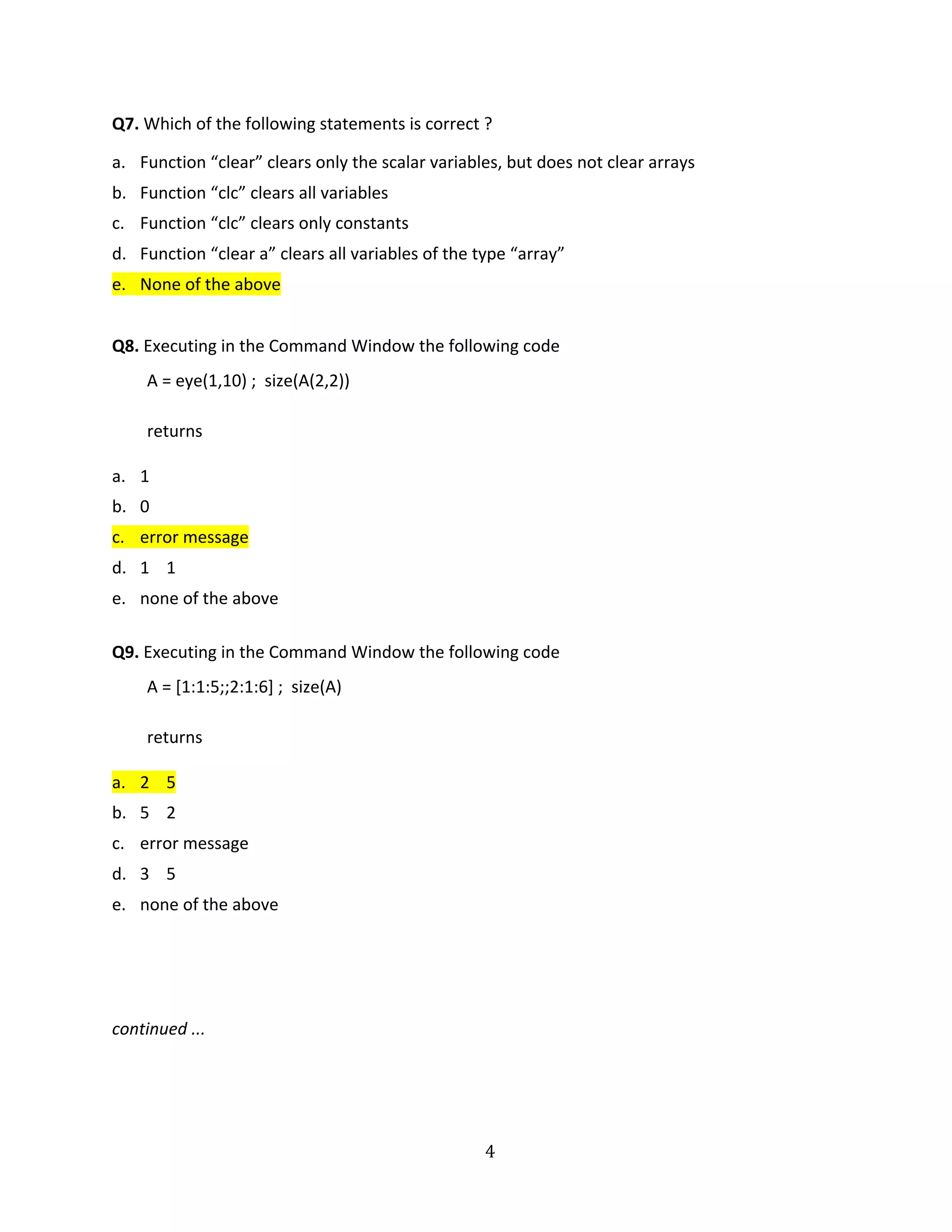 matlab example | PDF