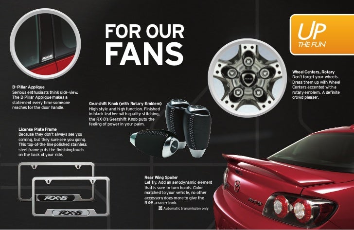 rx8 accessories