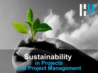Sustainability  in Projects and Project Management 