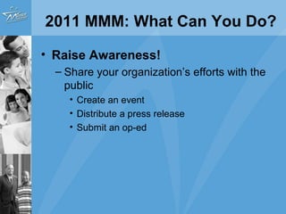 2011 Michigan Mentoring Month Webinar
