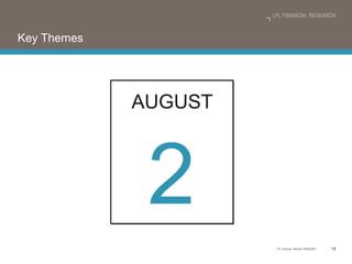 Key Themes AUGUST 2 