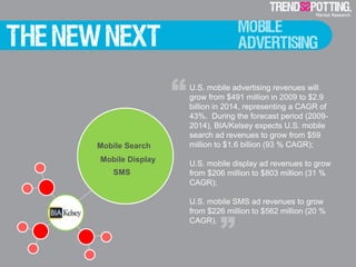 The New Next: 2011 Moblie Influencers Predictions by TrendsSpotting