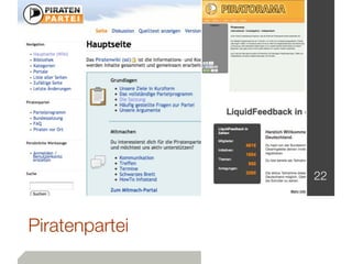 22



Piratenpartei
 
