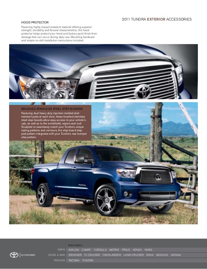 2011 Toyota Tundra Accessories Dallas