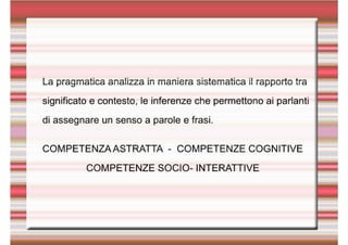  natura e sviluppo del linguaggio