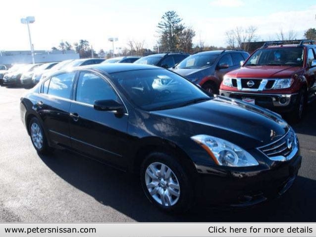 Used 2011 Nissan Altima S Sedan - Peters Nissan of Nashua, New Hampsh…