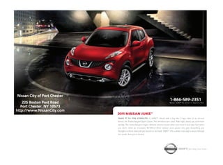 2011 Nissan Juke For Sale in Port Chester, NY