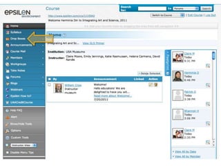 Epsilen/Course/Drop Boxes/Step-by-Step Resources Folder 