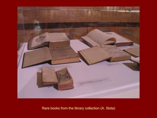 Rare books from the library collection (A. Slota) 