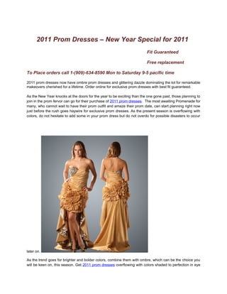 2011 prom dresses ombre and glittering