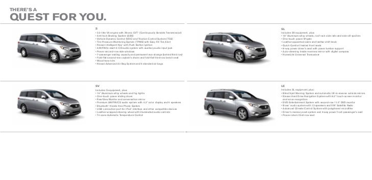2011 Nissan Quest brochure by Neil Huffman Nissan ...