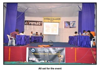 All set for the event
 