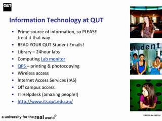 QUT Connect | PPT