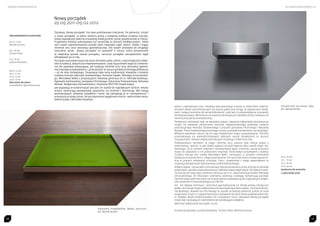 Nowy porządek
29.09.2011-09.02.2012
Tytułowy „Nowy porządek” ma dwa podstawowe znaczenia. Po pierwsze, chodzi
o nowy porządek, w jakim ułożono prace z potężnej kolekcji Grażyny Kulczyk,
bodaj największej obecnie prywatnej kolekcjonerki sztuki współczesnej w Polsce.
Fragmenty kolekcji pokazywano już wcześniej w różnych konﬁguracjach. Także
tym razem zaprezentowana została tylko niewielka część zbioru: dzieła z kręgu
minimal artu oraz abstrakcji geometrycznej. Ów wybór prowadzi do drugiego
znaczenia tytułu: „Nowy porządek” to opowieść o sztuce, która postanowiła
w radykalny sposób szukać porządku, narzucać porządek rzeczywistości bądź
odnajdywać go w niej.
Początek stanowiły klasyczne prace Donalda Judda. Jedne z najcenniejszych obiek-
tów w kolekcji, dotychczas nieprezentowane, stały się punktem wyjścia i odniesie-
nia dla wystawy pokazującej, jak tradycja minimal artu oraz abstrakcji geome-
trycznej była przywoływana i „przerabiana” w sztuce polskiej minionego półwiecza
– aż do dnia dzisiejszego. Ekspozycja była serią konfrontacji klasyków z kolekcji
Grażyny Kulczyk (Henryka Stażewskiego, Romana Opałki, Mikołaja Smoczyńskie-
go, Mirosława Bałki) z propozycjami młodszej generacji (m.in. Michała Budnego,
Agnieszki Kalinowskiej, Jarosława Flicińskiego, Katarzyny Przezwańskiej, Marzeny
Nowak, Małgorzaty Szymankiewicz, Krystiana TRUTHA Czaplickiego).
Jak wypadają te konfrontacje? Jaki jest ich wynik? W największym skrócie: młodsi
artyści odwracają perspektywę spojrzenia na minimal i abstrakcję. Nie kreują
abstrakcyjnych układów kształtów i barw, ale odnajdują je w rzeczywistości i
przenoszą w obręb sztuki. W tym wymiarze wyjątkowo mocno wybrzmiało zesta-
wienie Judda z Michałem Budnym.
Jedna z najnowszych prac młodego warszawskiego artysty to układ lekko wykrzy-
wionych desek zamontowanych na ścianie jedna pod drugą, w regularnych odstę-
pach, łudząco podobny do taniej biblioteczki. Judd jest tu przywoływany, a zarazem
reinterpretowany. Minimal art w wydaniu Budnego jest bardziej ulotny i poetycki od
kanonicznej wersji amerykańskiej.
Podobnych zestawień było na wystawie więcej. Zapewne najbardziej obrazoburcze
mogło się wydawać porównanie obrazów najwybitniejszego polskiego malarza
abstrakcyjnego Henryka Stażewskiego z pracami Jarosława Flicińskiego i Marzeny
Nowak. Prace Stażewskiego pozostają surowe, pozbawione elementu narracyjnego.
Młodsze pokolenie odnosi się do tego dziedzictwa wręcz prowokacyjnie. Fliciński
przemalowuje na wielkoformatowych płótnach wzory odnalezione na kocach
turystycznych, Nowak układa abstrakcyjne instalacje z kółek hula hop.
Podstawowym tematem w kręgu minimal artu zawsze była relacja widza z
przestrzenią, sposób, w jaki dzieło wpływa na postrzeganie sfery wokół niego. Nic
dziwnego, że w ramach kolejnych reinterpretacji język minimalu zaczął artystom
służyć do opowieści o ich przestrzeni intymnej. Doskonałym przykładem z kolekcji
Grażyny Kulczyk jest rzeźba Mirosława Bałki, narracyjna, a zarazem minimalna
realizacja na temat domu, miejsca wzrastania. Ten sam trop wraca z dużą regularno-
ścią w pracach młodszych artystów. Dom i przedmioty z niego zapamiętane to
inspiracje dla Agnieszki Kalinowskiej czy Michała Budnego.
Kolejny wątek: sztuka jako tymczasowy ślad pozostawiony przez artystę w zastanej
przestrzeni, sposób na jej opanowanie, niekiedy nawet zagarnięcie.W kolekcji Graży-
ny Kulczyk do tego typu myślenia odnoszą się m.in. dokumentacje działań Mikołaja
Smoczyńskiego. W młodszym pokoleniu podobną strategię kontynuują Jarosław
Fliciński (jego technika pracy na ścianie wprost odwołuje się do oryginalnych projek-
tów malarskich Smoczyńskiego) czy TRUTH.
Itd., itd. Wpływ minimalu i abstrakcji geometrycznej na młodą polską sztukę jest
wielki, lecz wciąż chyba niedostatecznie dostrzeżony przez krytykę. Chociaż dokona-
nia Budnego, Nowak lub Flicińskiego w sposób oczywisty powinny zostać ze sobą
skojarzone, artyści ci nigdy dotychczas nie pojawili się obok siebie w jednej przestrze-
ni. Rzadko także konfrontowano ich z klasykami nurtu. Wystawa Nowy porządek
miała stać się okazją do nadrobienia tej zaskakującej zaległości.
Wernisaż odbył się 28.09 o godz. 19:00
Kuratorzy wystawy: Justyna Kowalska, Tomasz Plata, Michał Suchora
program wystawienniczy art stations foundation 5050
16 17
Oprowadzenia kuratorskie
20.10, 11:00
Michał Suchora
19.11, 16:00
Tomasz Plata
17.12, 16:00
Justyna Kowalska
08.10, 12:00
05.11, 12:00
10.12, 12:00
14.01, 12:00
Warsztaty dla dzieci
prowadzenie: Agnieszka Krupa
27.10, 16:00
17.11, 16:00
15.12, 16:00
21.01, 19:00
Spotkania dla seniorów
z cyklu Bliżej sztuki
Katarzyna Przezwańska, Basen 2010-2011,
fot. Bartek Buśko
Donald Judd, bez tytułu, 1969,
fot. Bartek Buśko
 