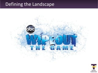 Defining the Landscape
 