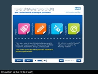 Innovation in the NHS (Flash)
 