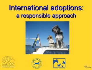 International adoptions: a responsible approach 