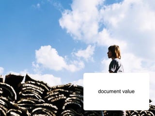 document value
 
