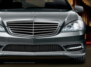 S 550 shown with Palladium Silver metallic paint, and optional Premium 2 and Sport Packages.
 