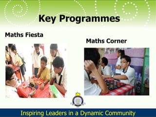 Key Programmes Maths Fiesta Maths Corner 