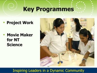 Key Programmes Movie Maker for NT Science Project Work 