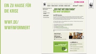 EIN ZU HAUSE FÜR
DIE KRISE

WWF.DE/
WWFINFORMIERT
 