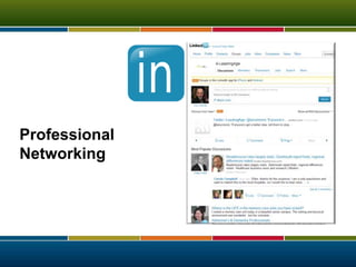 Professional
Networking
 