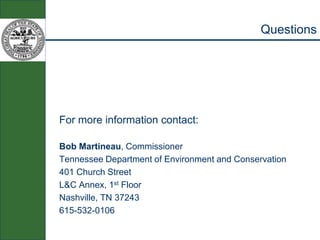 Balancing projects with conservation concernsSumner County Open Space Comprehensive Plan Case Study